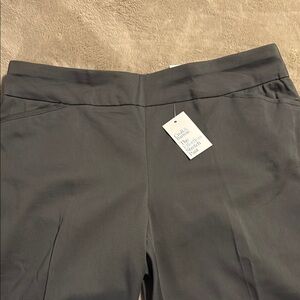 Croft & Barrow Gray Straight Leg Pants